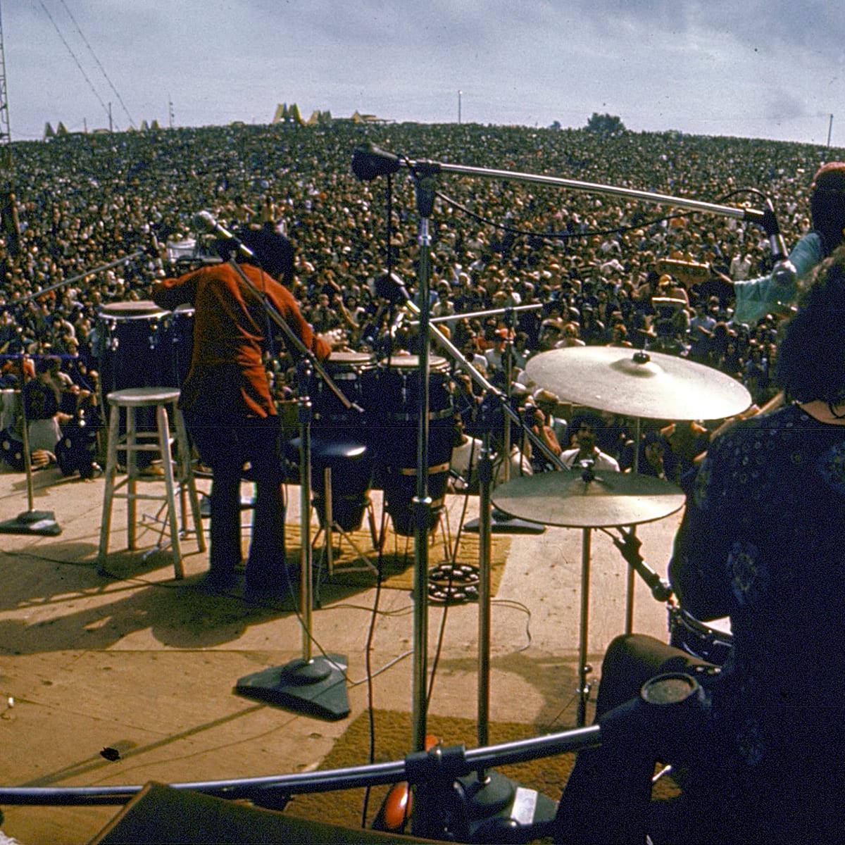 Woodstock, drummer, orange shirt, SD Desktop Wallpaper