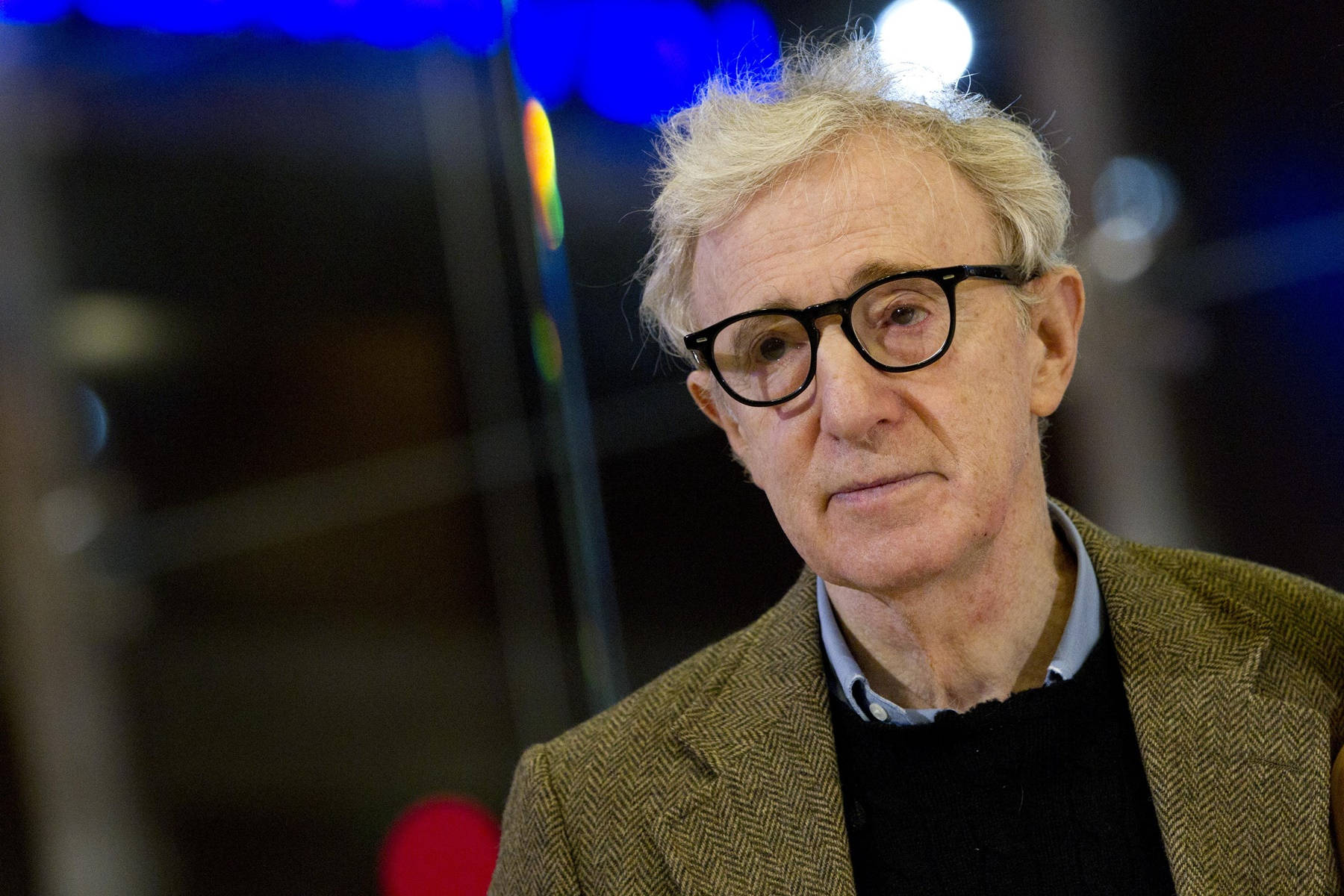 Woody Allen, 69th Golden Globe Awards, brown herringbone jacket, HD Desktop Wallpaper