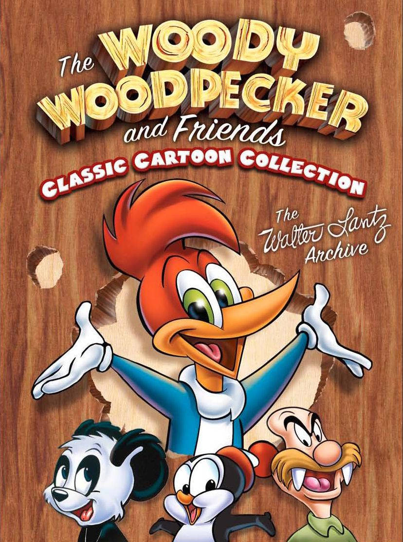 Woody Woodpecker, cartoon energy, classic animated poster, SD Phone Wallpaper