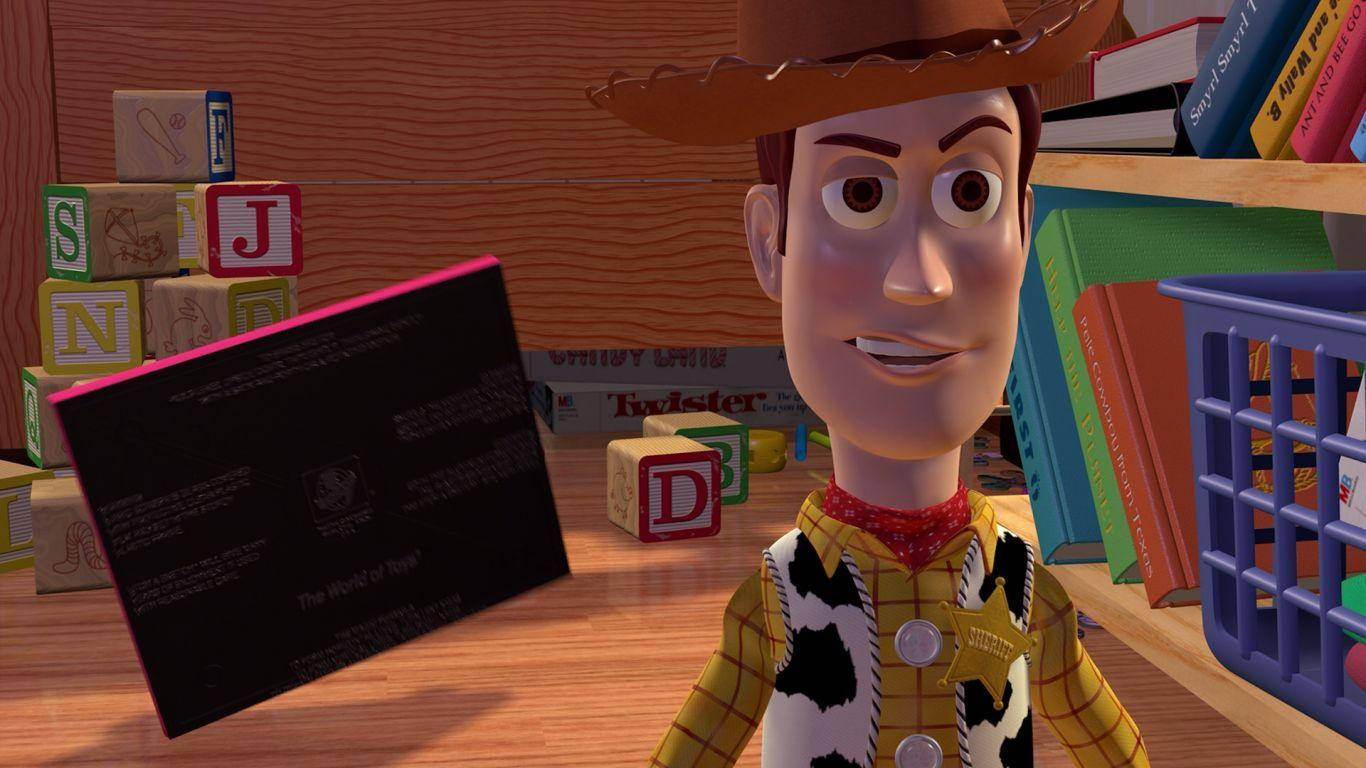 Woody, child's room, alphabet blocks, HD Desktop Wallpaper