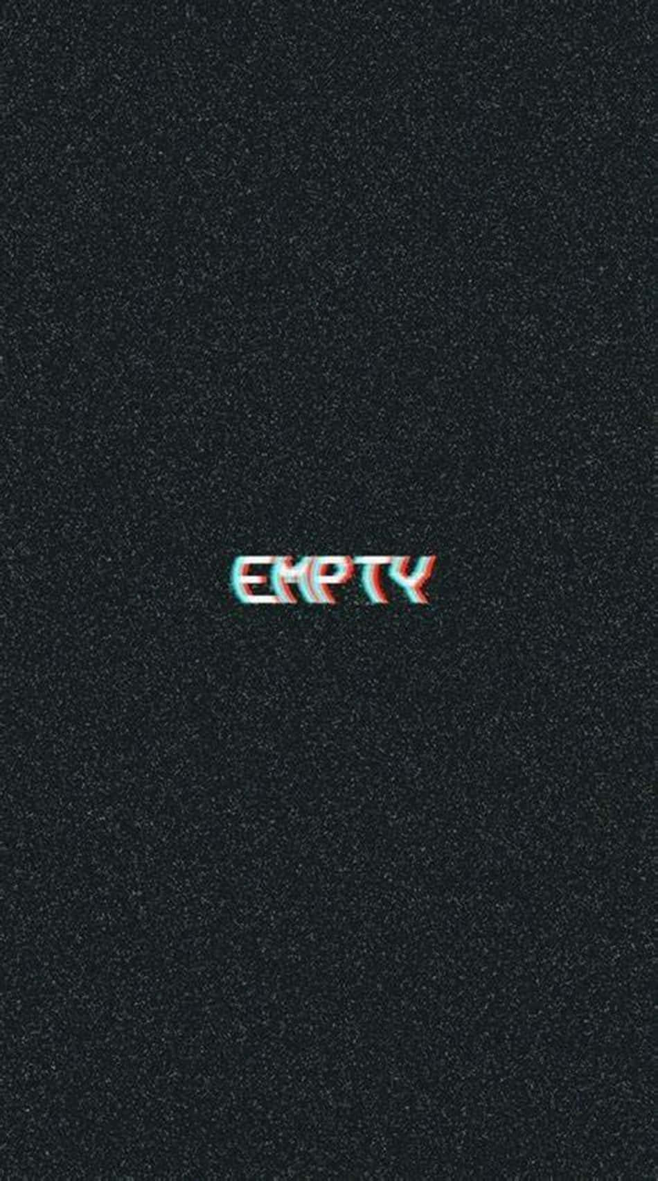 Empty, glitchy red and cyan hues, textured black background, HD Phone Wallpaper