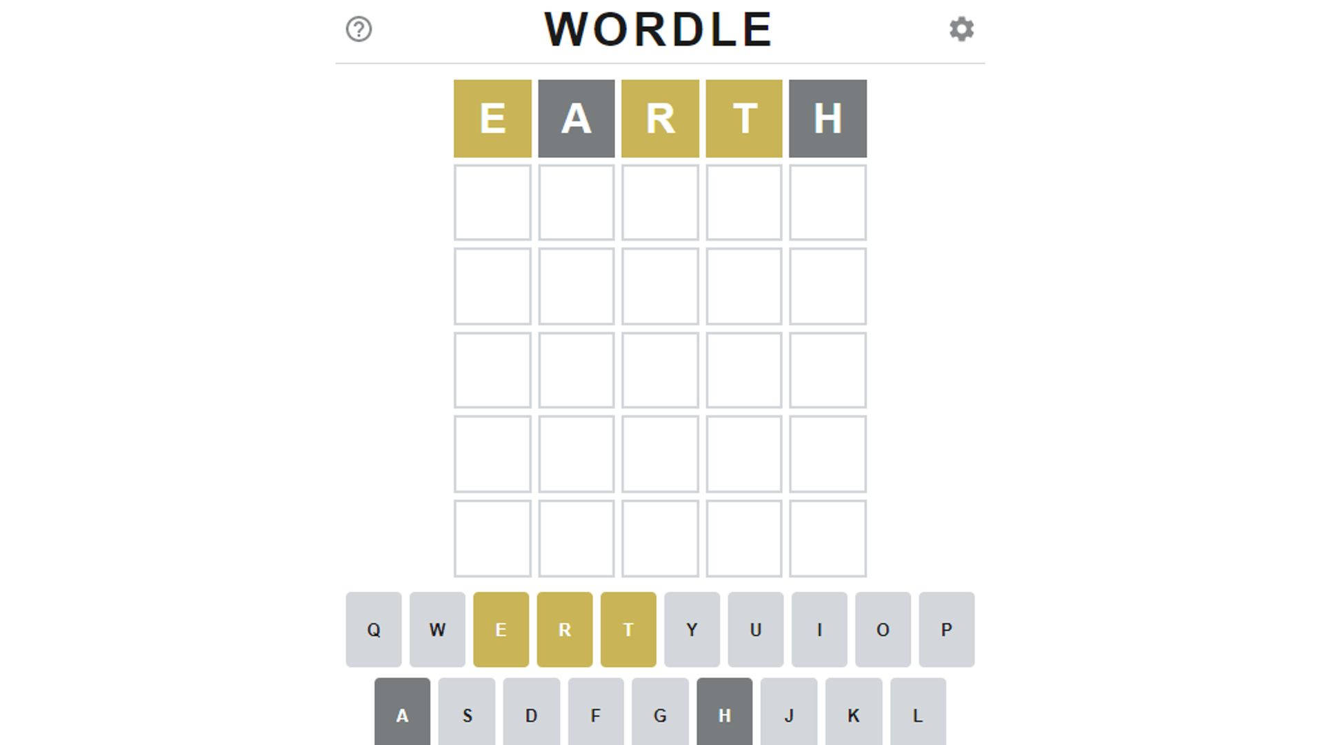 Wordle, EARTH, yellow, Full HD Desktop Wallpaper