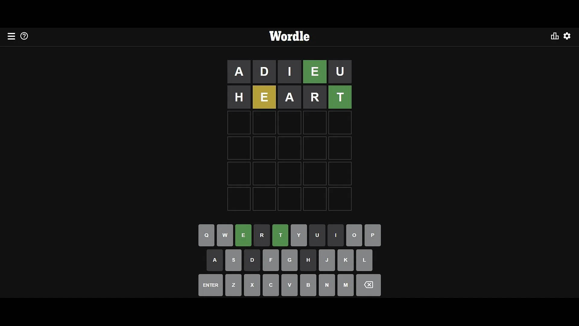 Wordle, ADIEU, HEART, Full HD Desktop Wallpaper