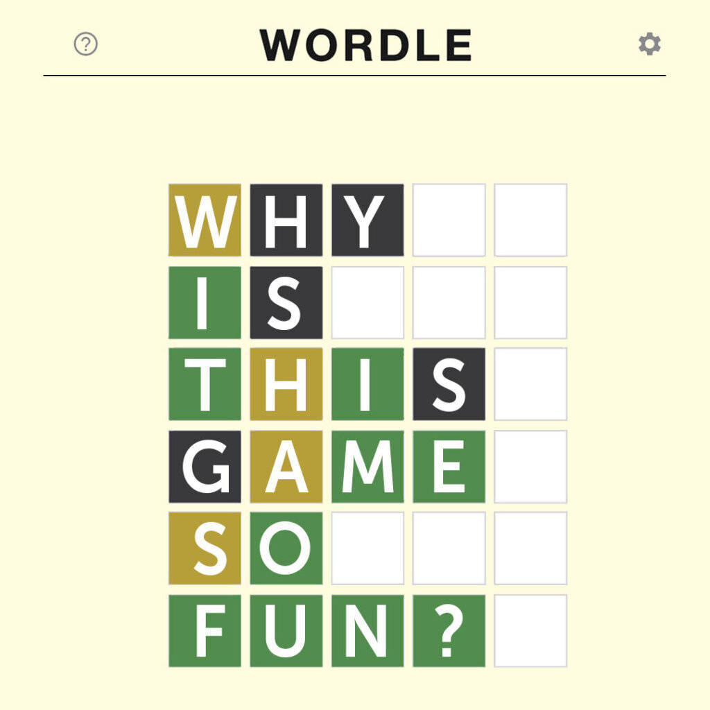 Wordle, WHY IS THIS GAME SO FUN, colored tiles, SD Desktop Wallpaper