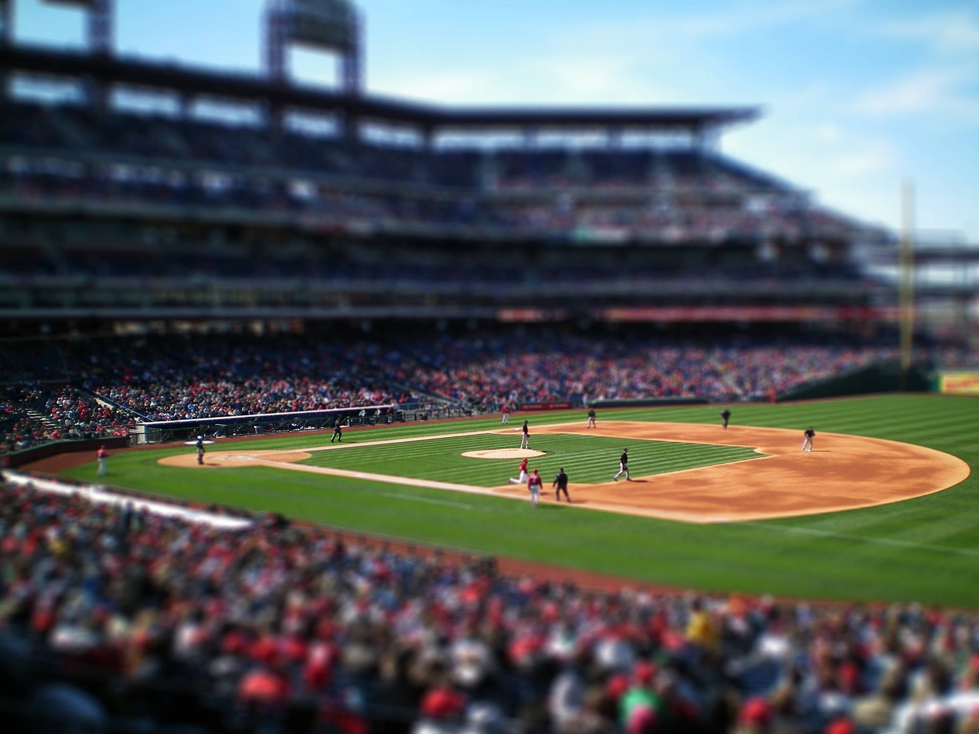 Majestic Moment in Baseball, baseball game, daylight, Full HD Desktop Wallpaper