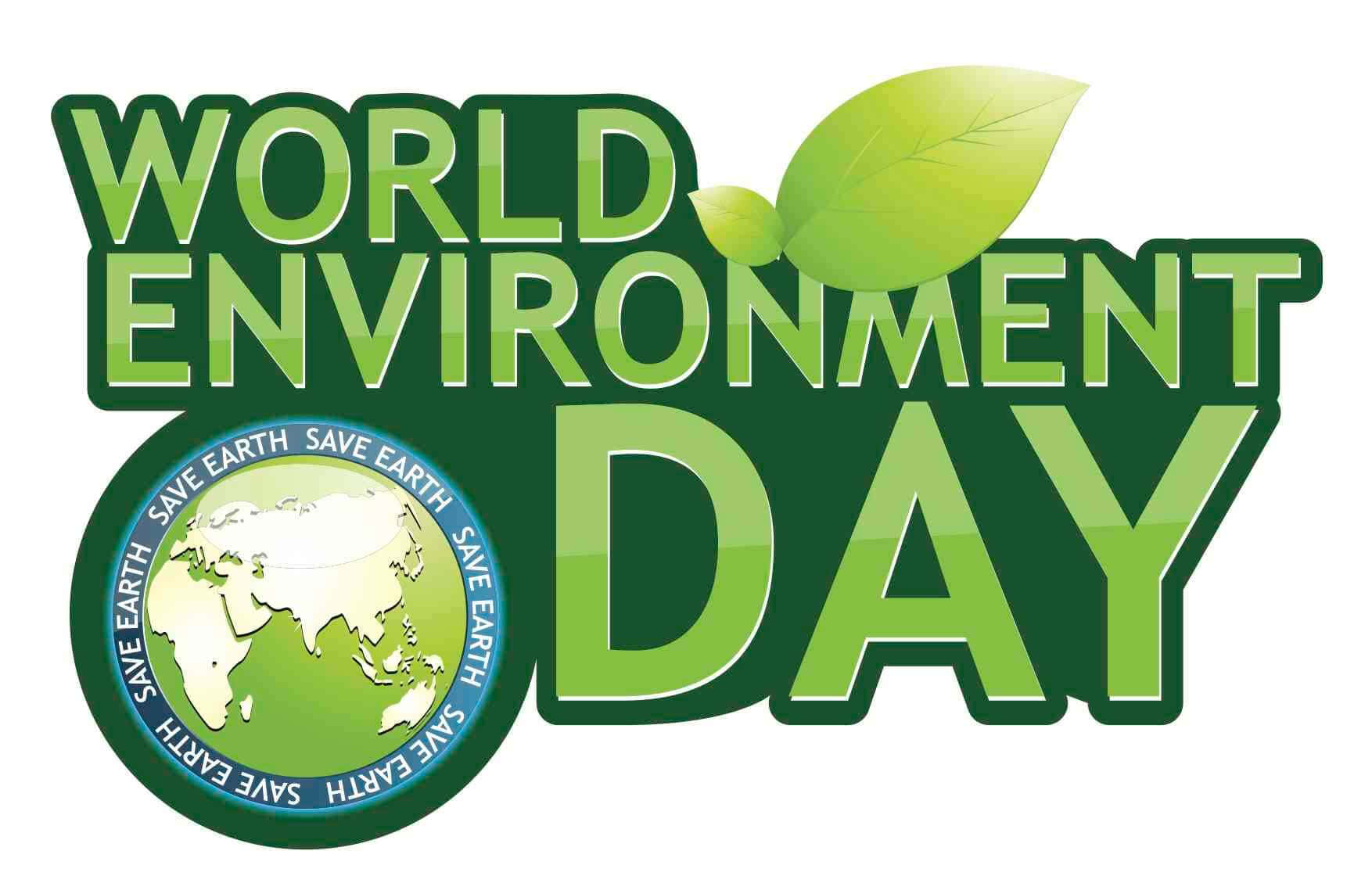 World Environment Day, Save Earth, green text, HD Desktop Wallpaper