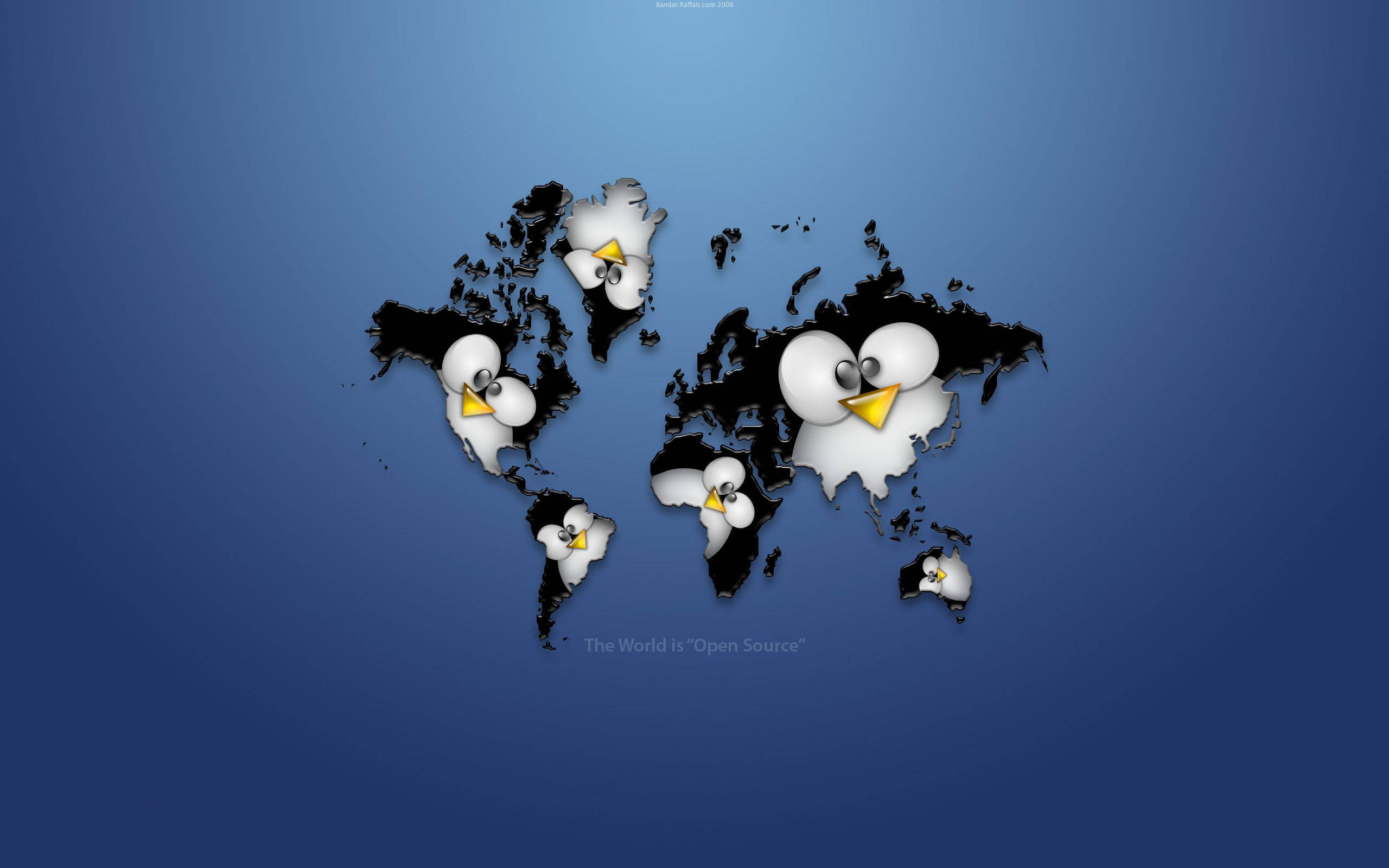 open concept design, yellow beaks, black world map, 2K Desktop Wallpaper