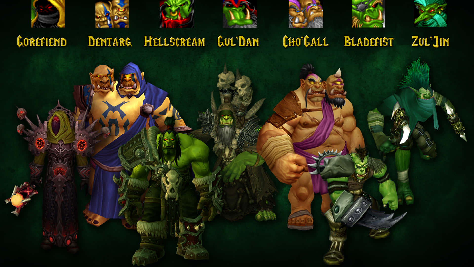 Warcraft 2, World of Warcraft, orc warlords, Full HD Desktop Wallpaper