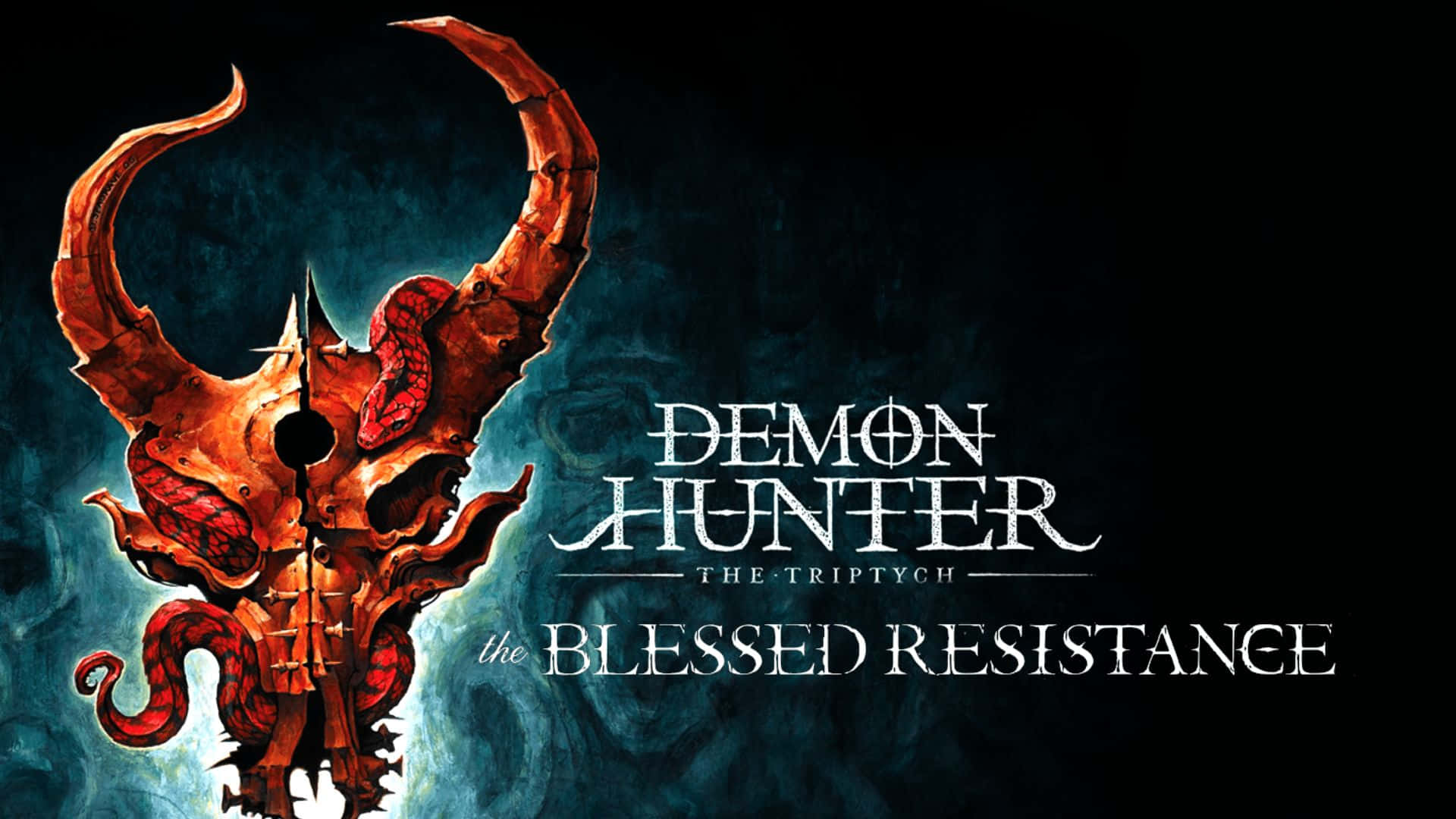 World of Warcraft, Demon Hunter, fiery demonic skull, Full HD Desktop Wallpaper