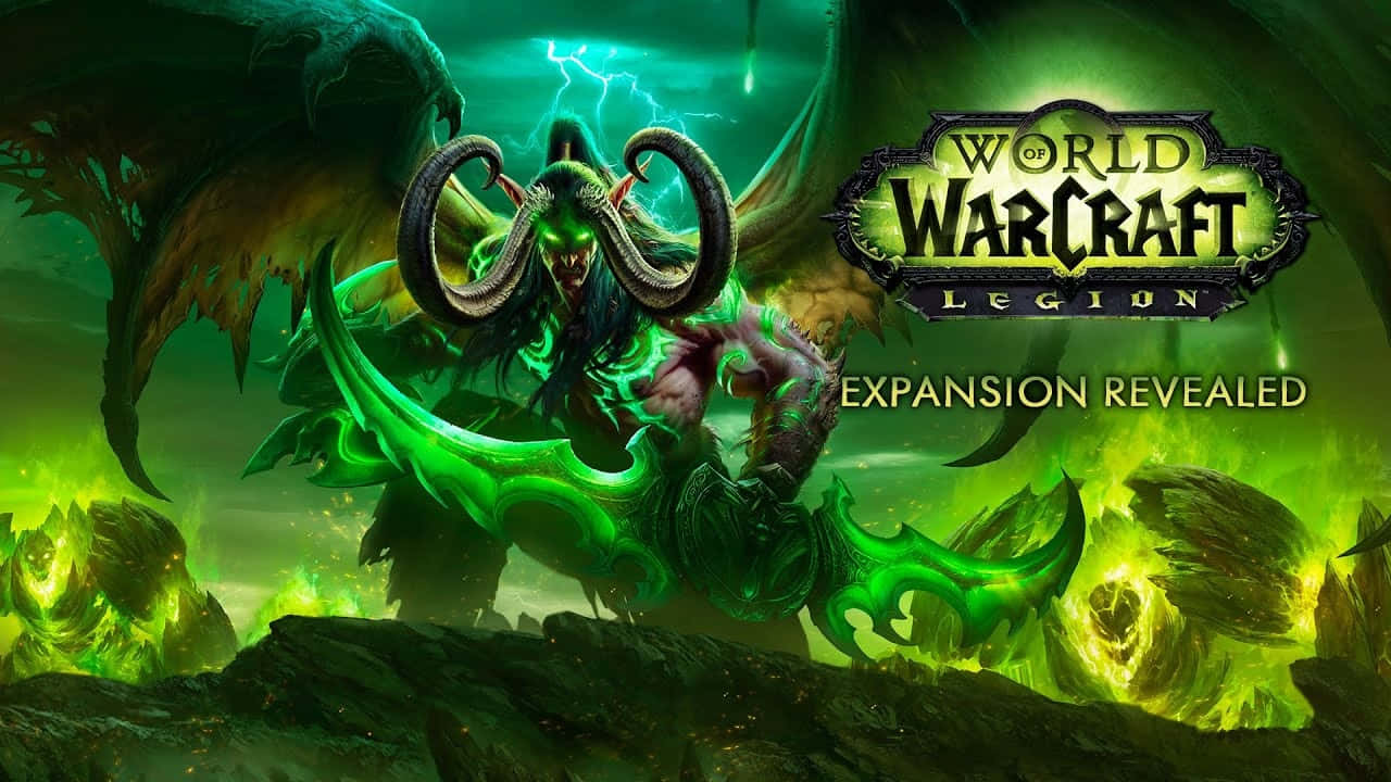 World of Warcraft Legion, demon, curved horns, HD Desktop Wallpaper