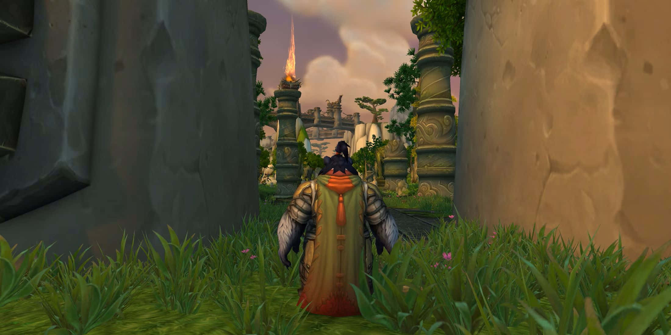 Mists of Pandaria, character, ornate armor, Full HD Desktop Wallpaper