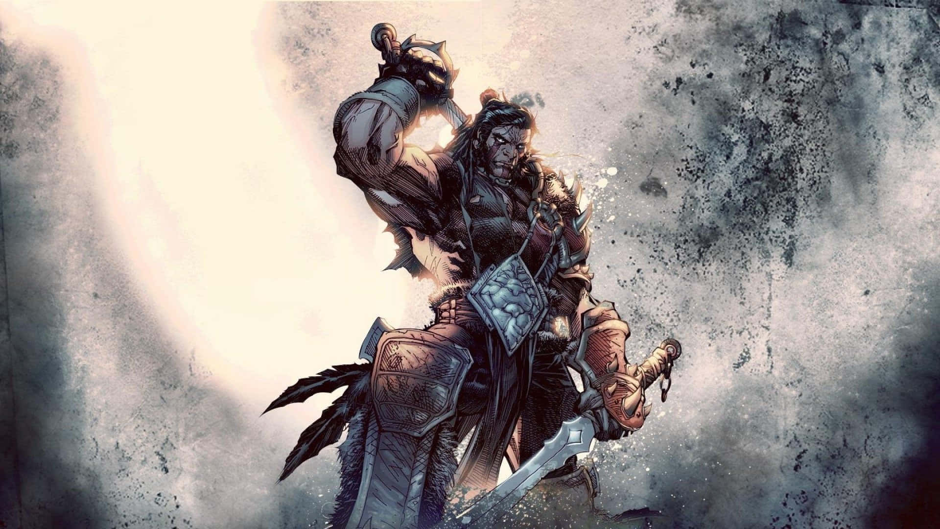 World of Warcraft, 1920x1080, warrior, Full HD Desktop Wallpaper