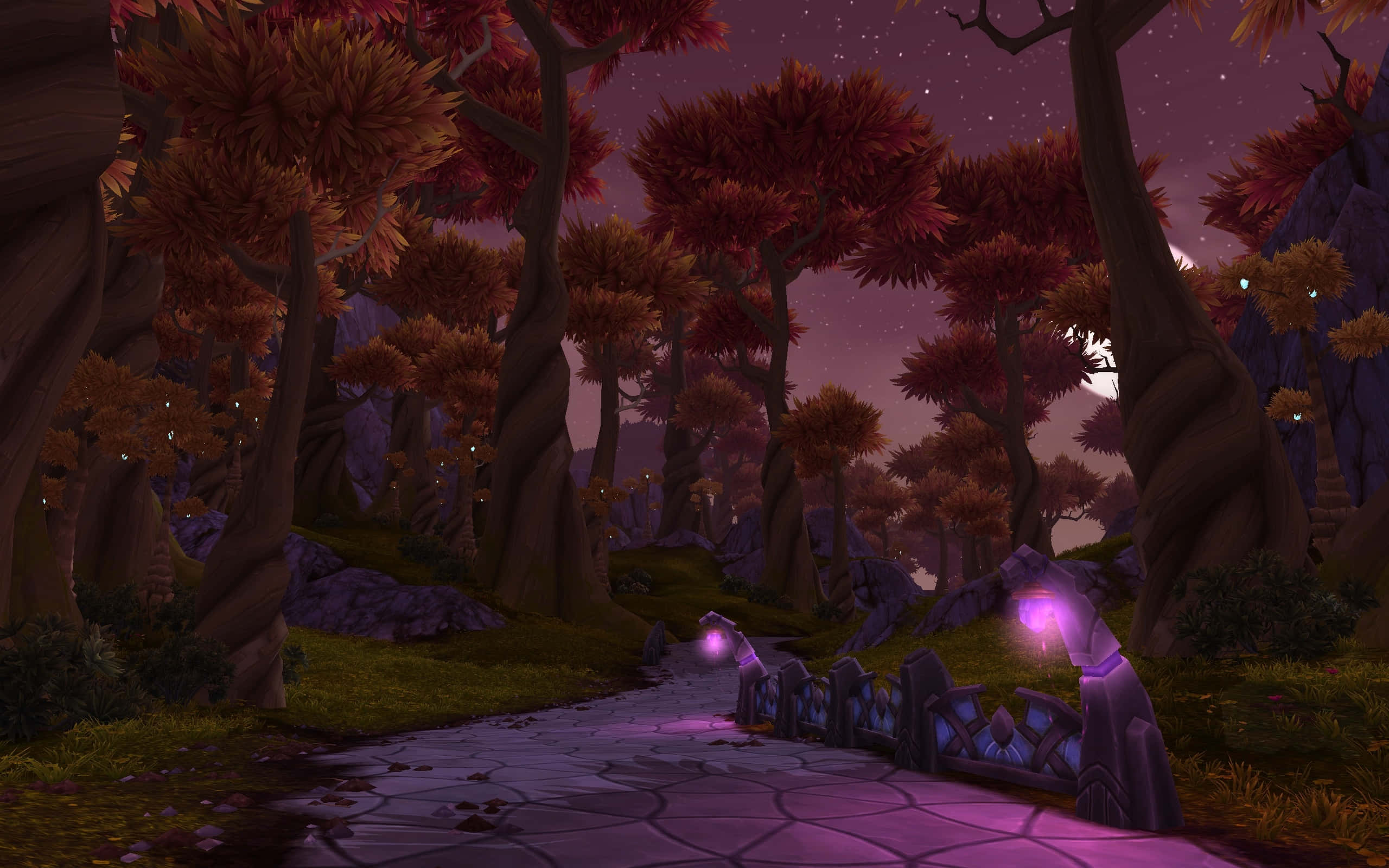 Warlords Of Draenor, World Of Warcraft, twilight, 2K Desktop Wallpaper
