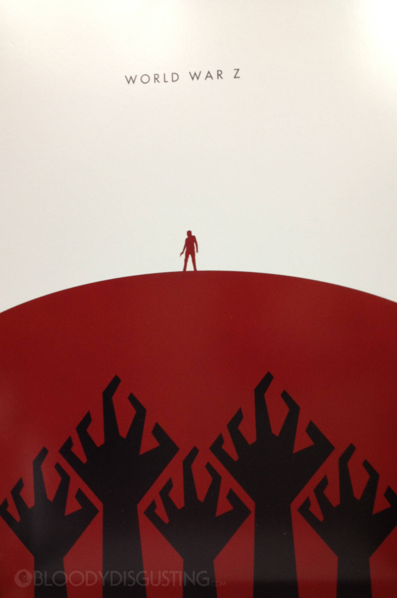 World War Z 4K, red dome, black zombie hands, Full HD Phone Wallpaper