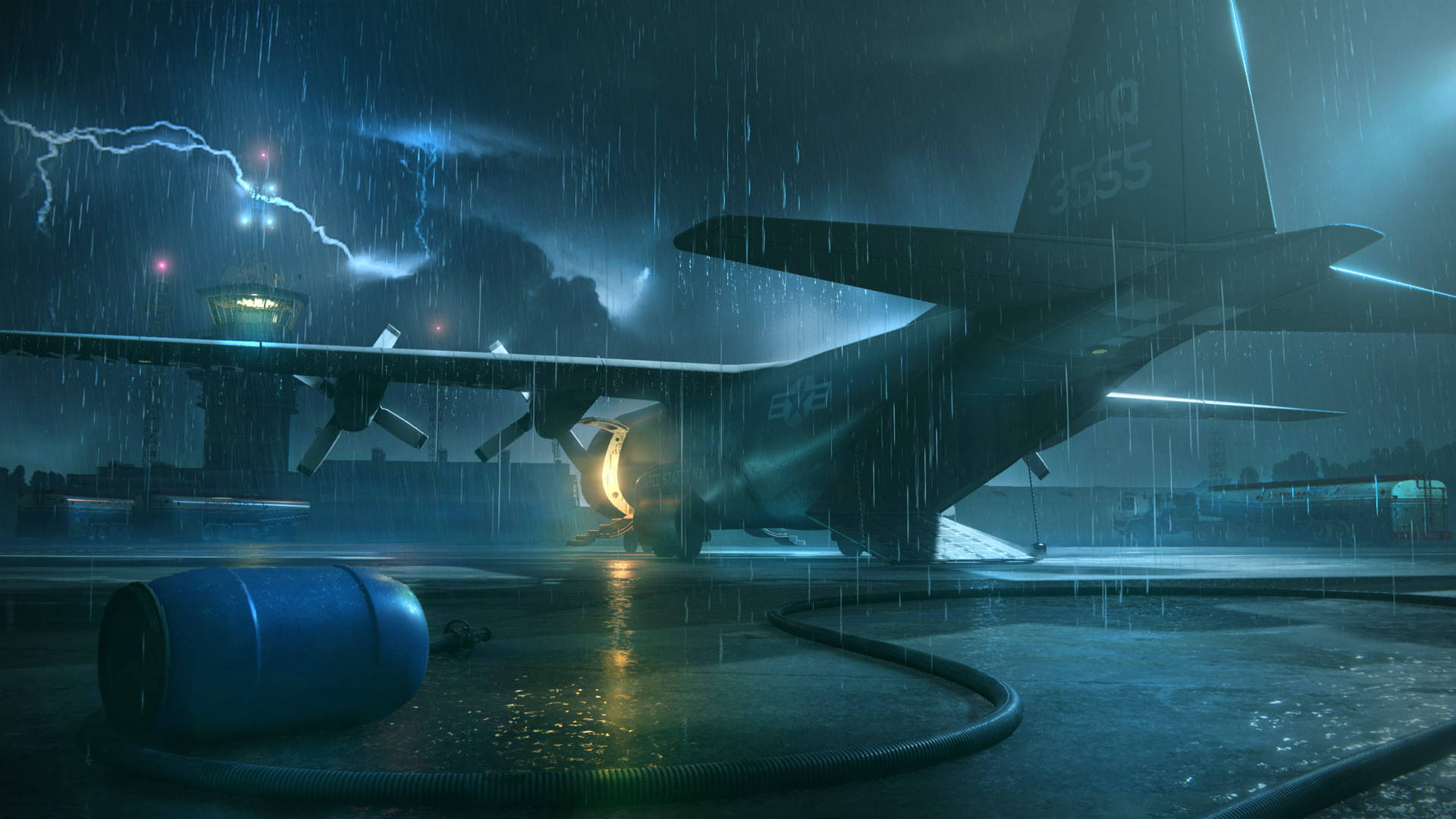 Thunderstorm, World War Z Aftermath, military aircraft, Full HD Desktop Wallpaper