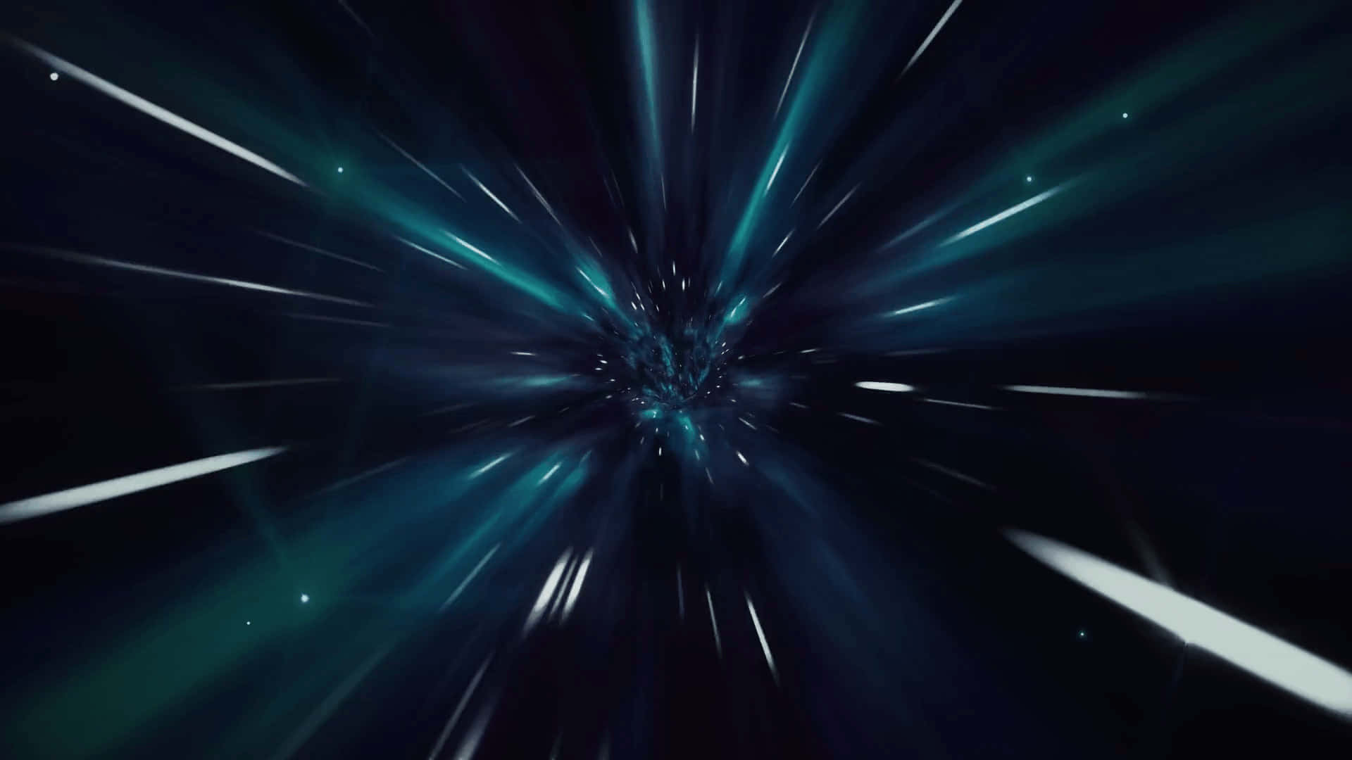 Wormhole, teal, white, Full HD Desktop Wallpaper