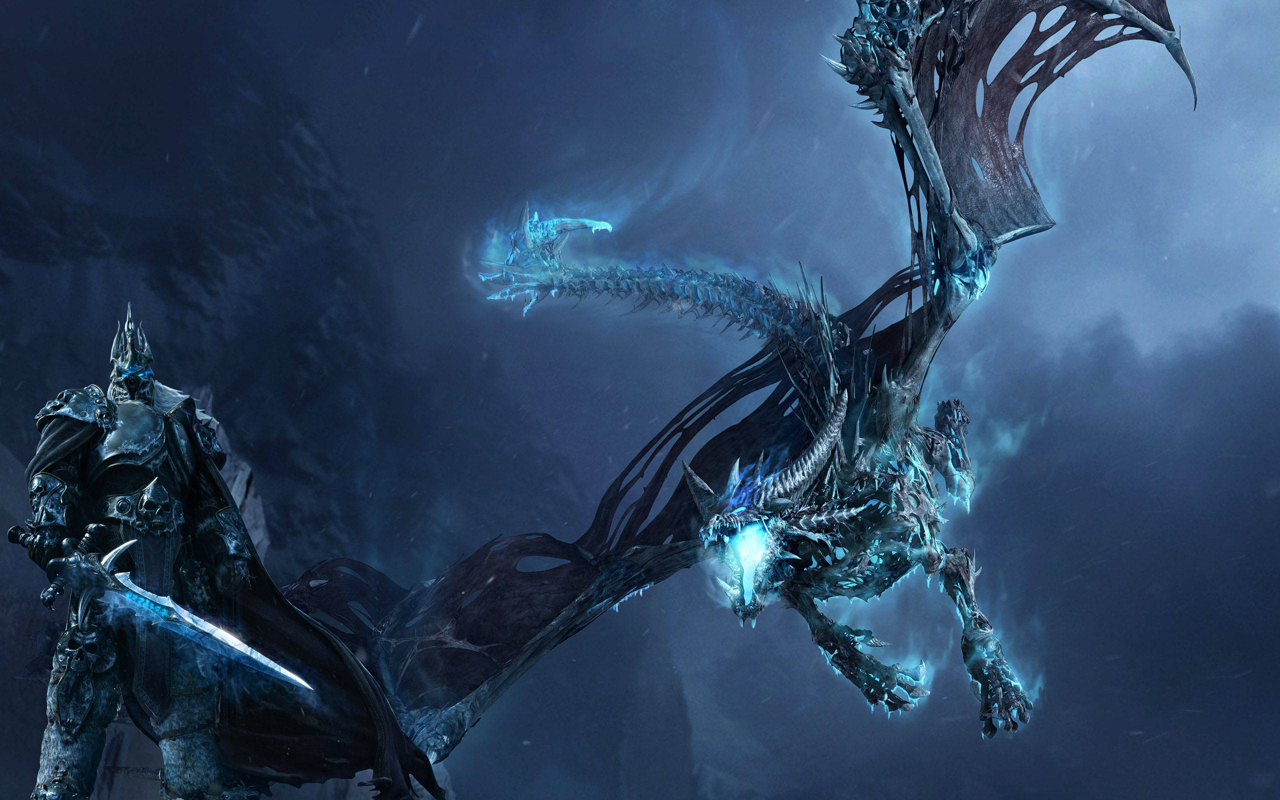 Wrath Of The Lich King, knight, dark armor, 2K Desktop Wallpaper