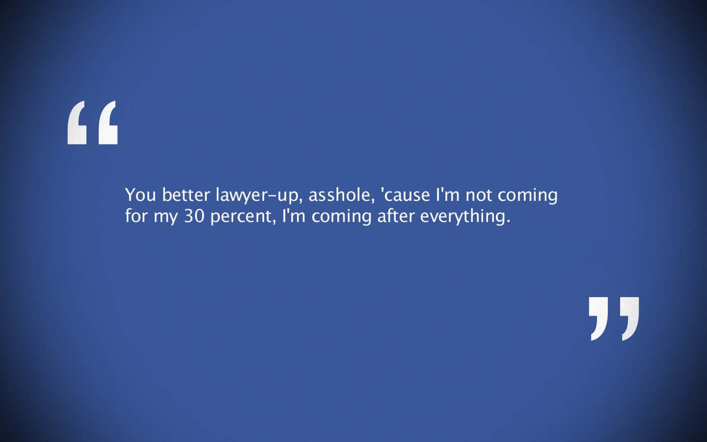 white quote, legal action, revenge, HD Desktop Wallpaper