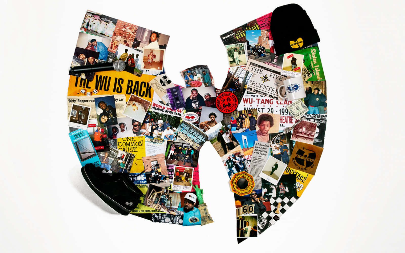 Wu Tang Clan Logo, Wu-Tang Clan logo, collage, HD Desktop Wallpaper