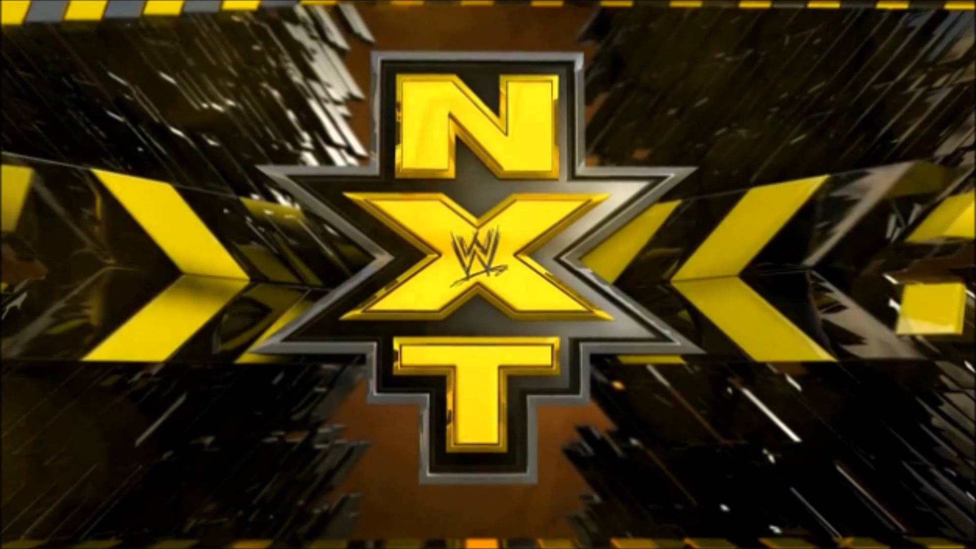 WWE NXT, yellow, black, Full HD Desktop Wallpaper