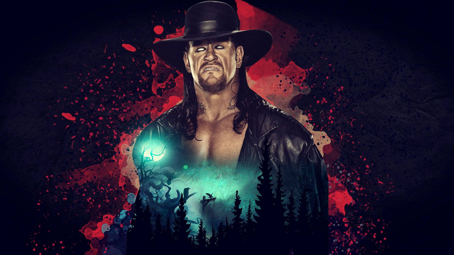 The Undertaker, black hat, leather jacket, Full HD Desktop Wallpaper