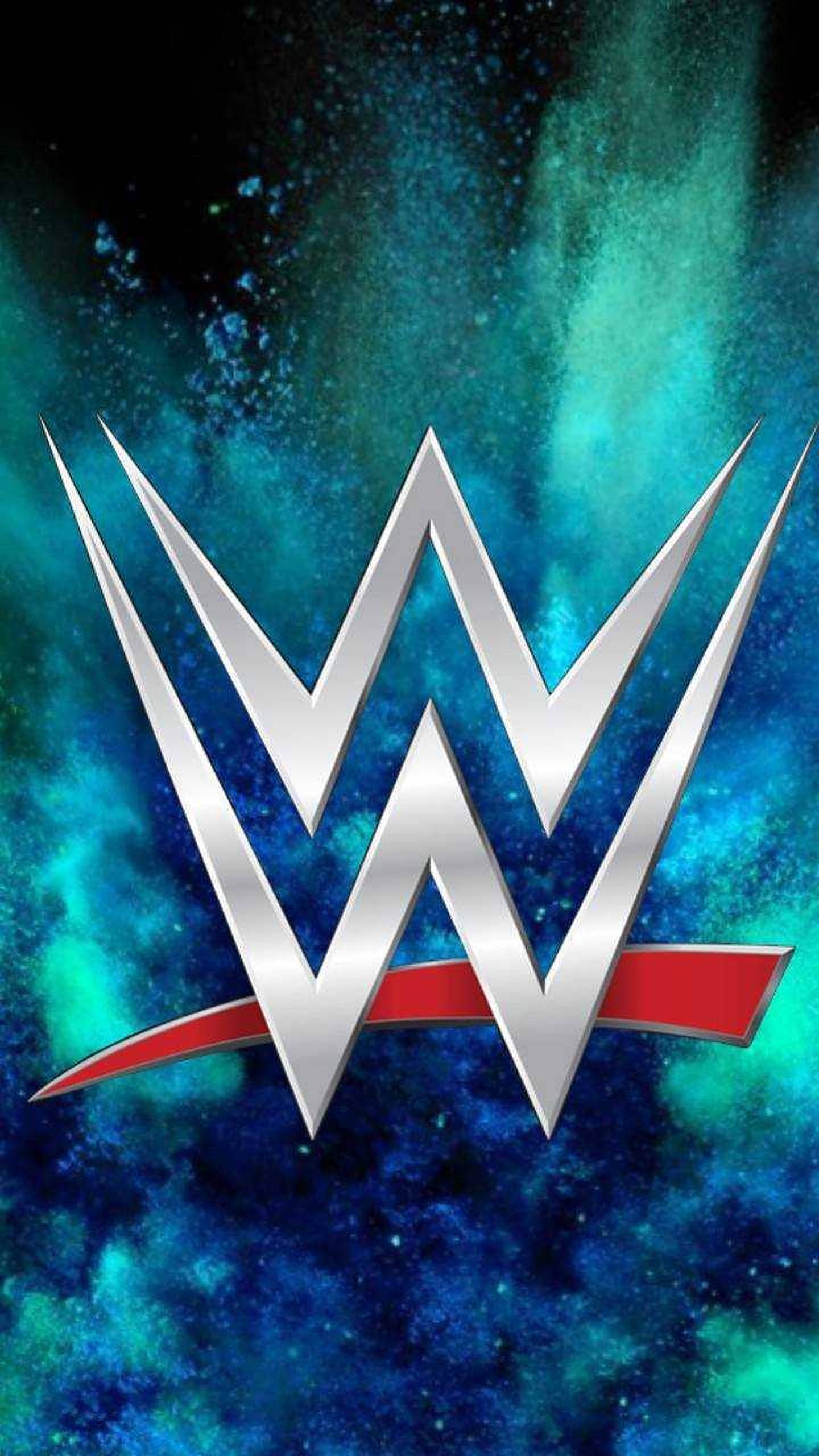 WWE, blue powder, cosmic blue, 2K Phone Wallpaper