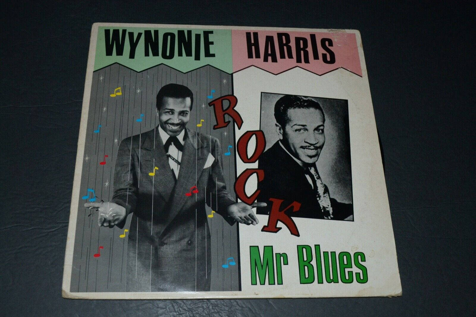 Wynonie Harris, vintage vinyl record cover, bold colorful typography, HD Desktop Wallpaper