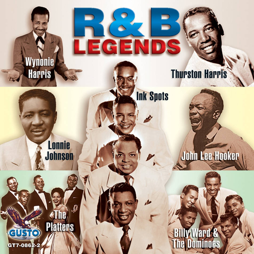 Wynonie Harris, Rhythm and Blues, Vintage collage, SD Desktop Wallpaper