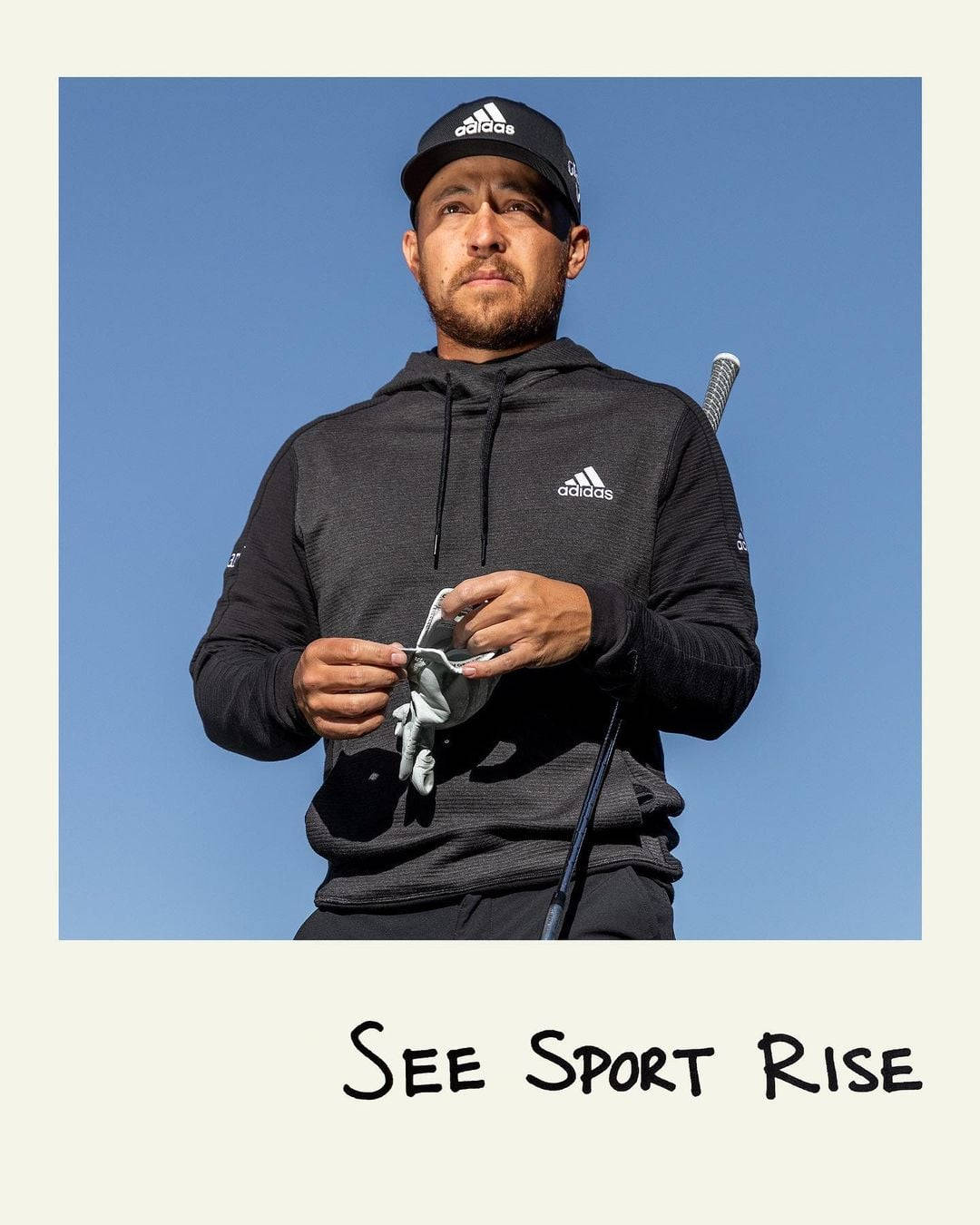 Xander Schauffele, adidas, black, HD Phone Wallpaper