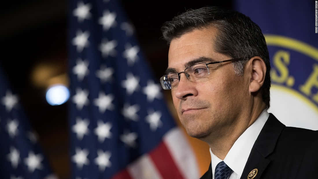 Xavier Becerra, office, suit, SD Desktop Wallpaper