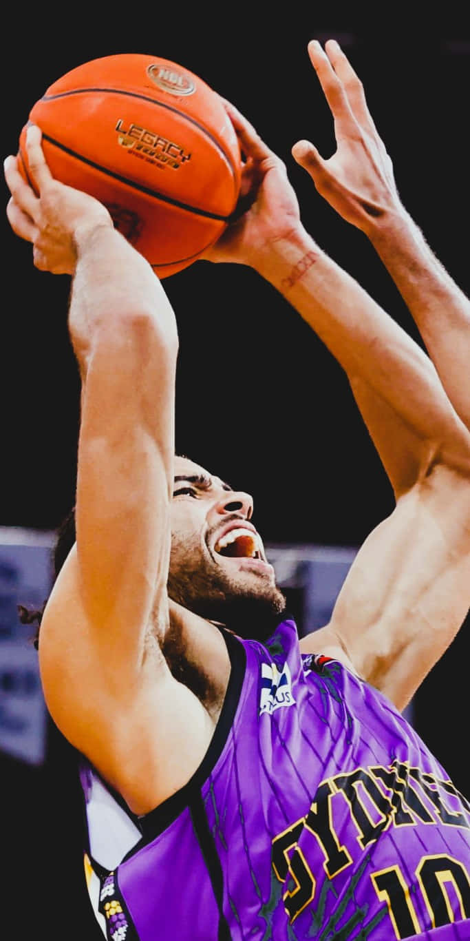 Xavier Cooks, purple jersey, basketball player, HD Phone Wallpaper