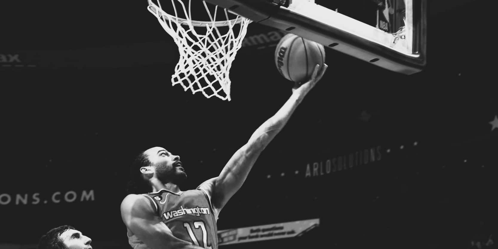 Xavier Cooks, basketball player, dunks the ball, HD Desktop Wallpaper