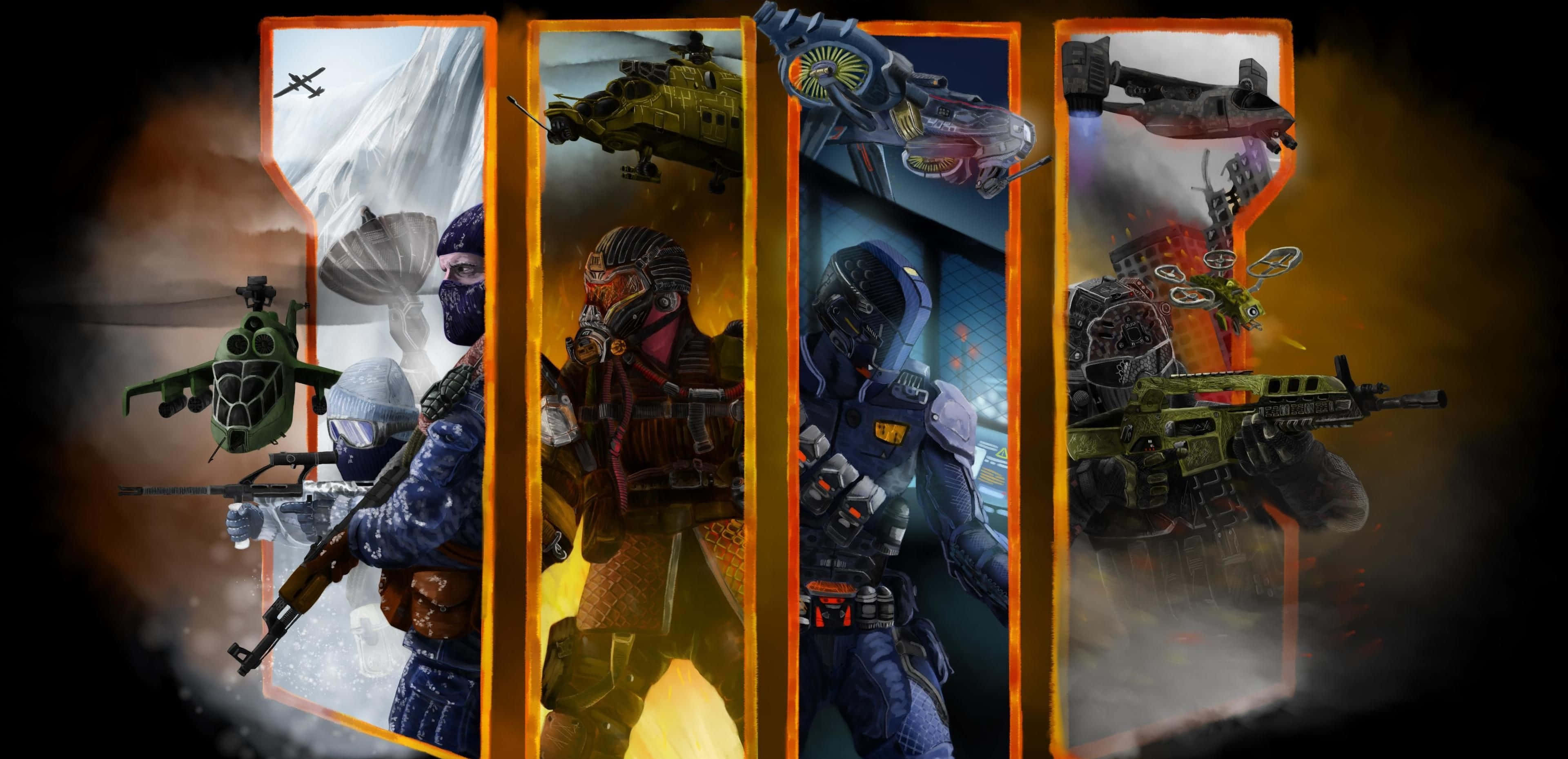 Xbox Games, armored soldiers, combat gear, 4K Desktop Wallpaper