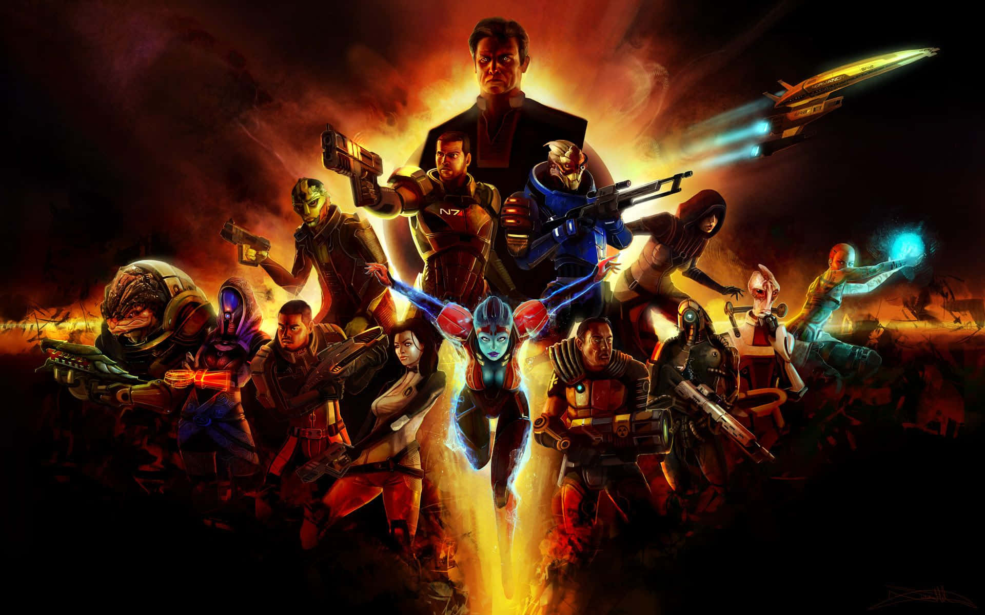 Xbox Games, digital-art, sci-fi characters, Full HD Desktop Wallpaper