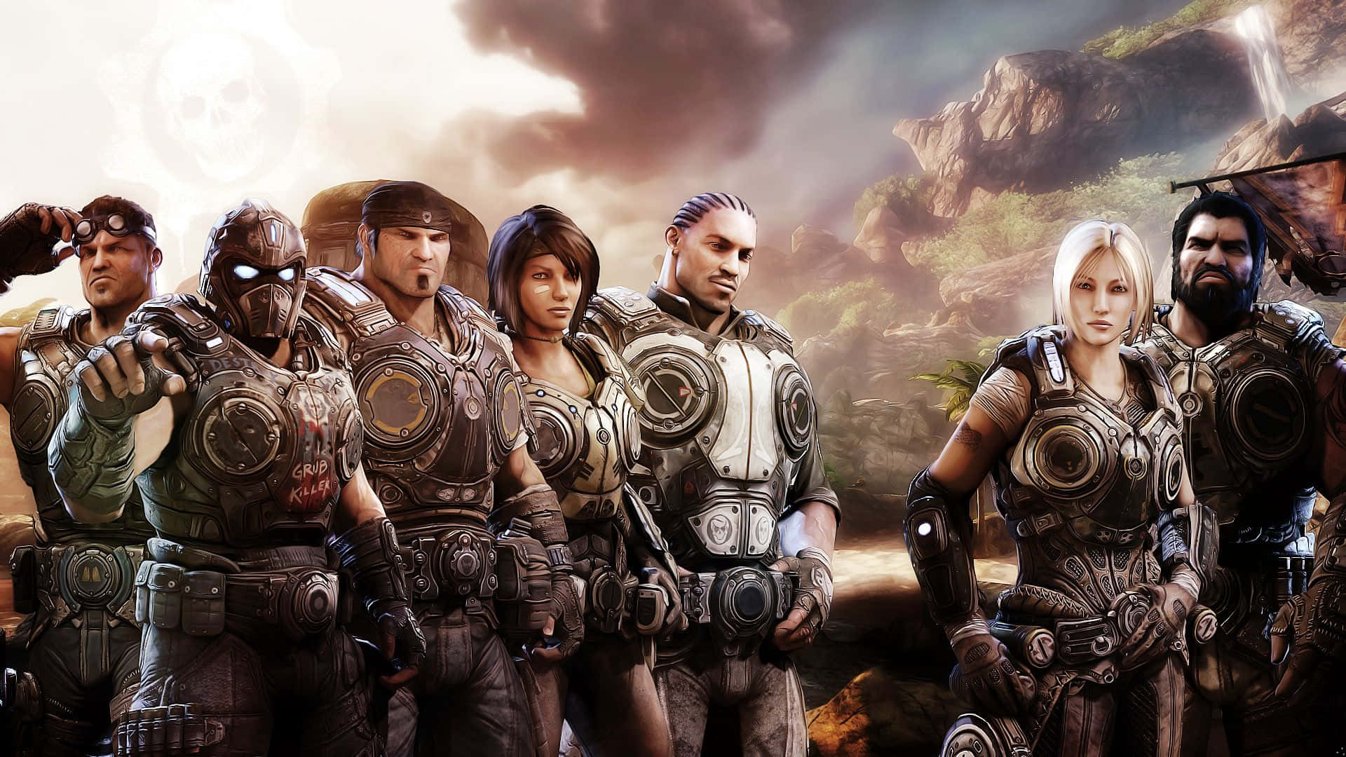 Xbox Games, 1920 x 1080, armored soldiers, Full HD Desktop Wallpaper