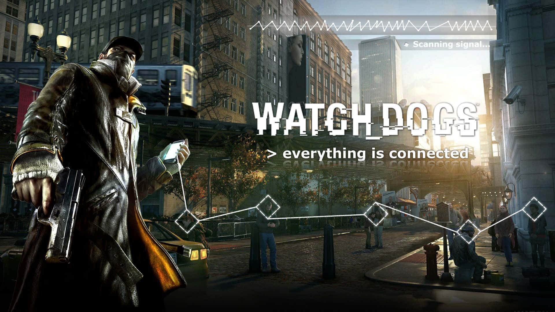 Xbox Games, hooded hacker, leather coat, Full HD Desktop Wallpaper