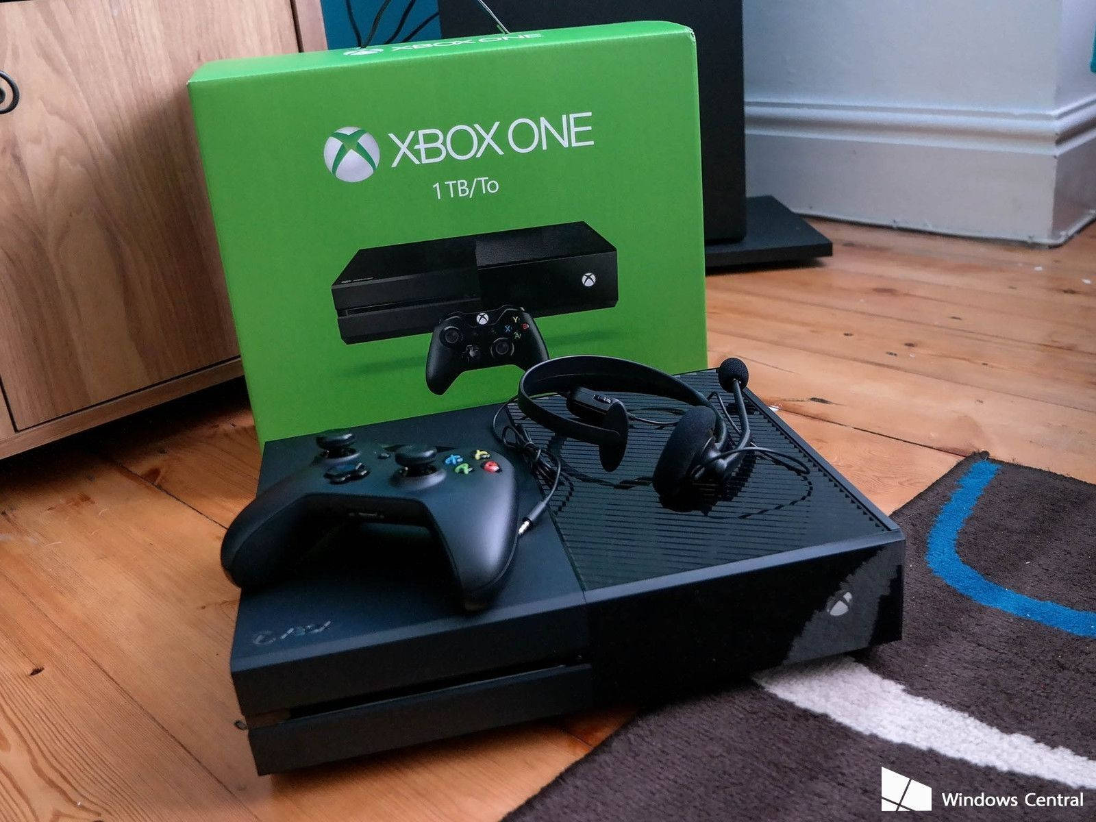 Xbox One X, black, controller, HD Desktop Wallpaper