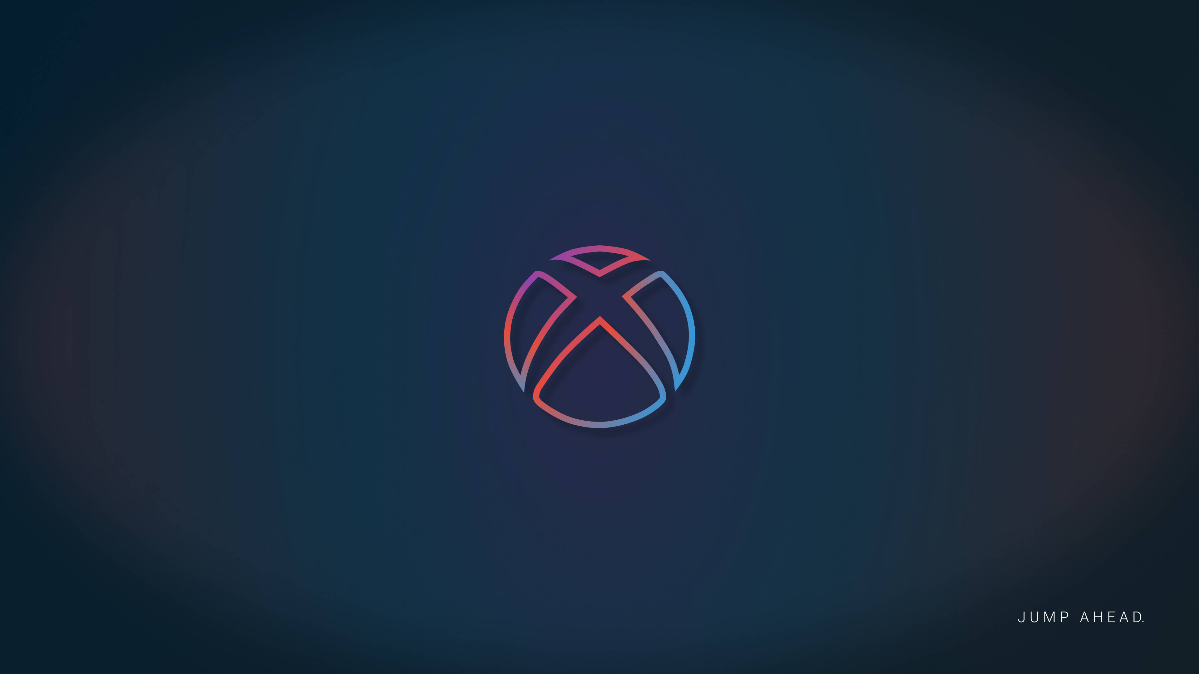 Xbox, Xbox One X, glowing Xbox logo, 4K Desktop Wallpaper