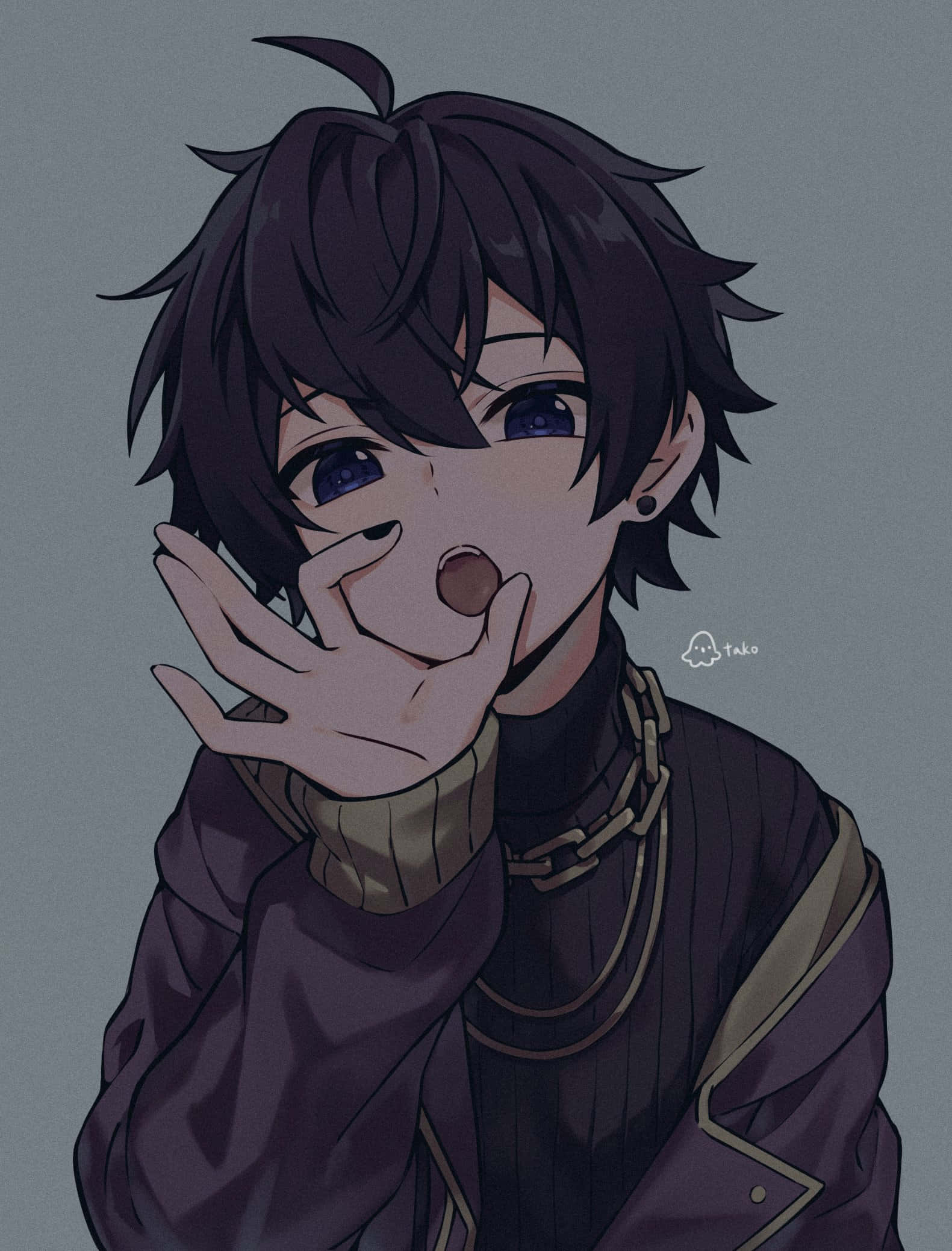 Xbox Pfp, goth kid, anime boy, Full HD Phone Wallpaper