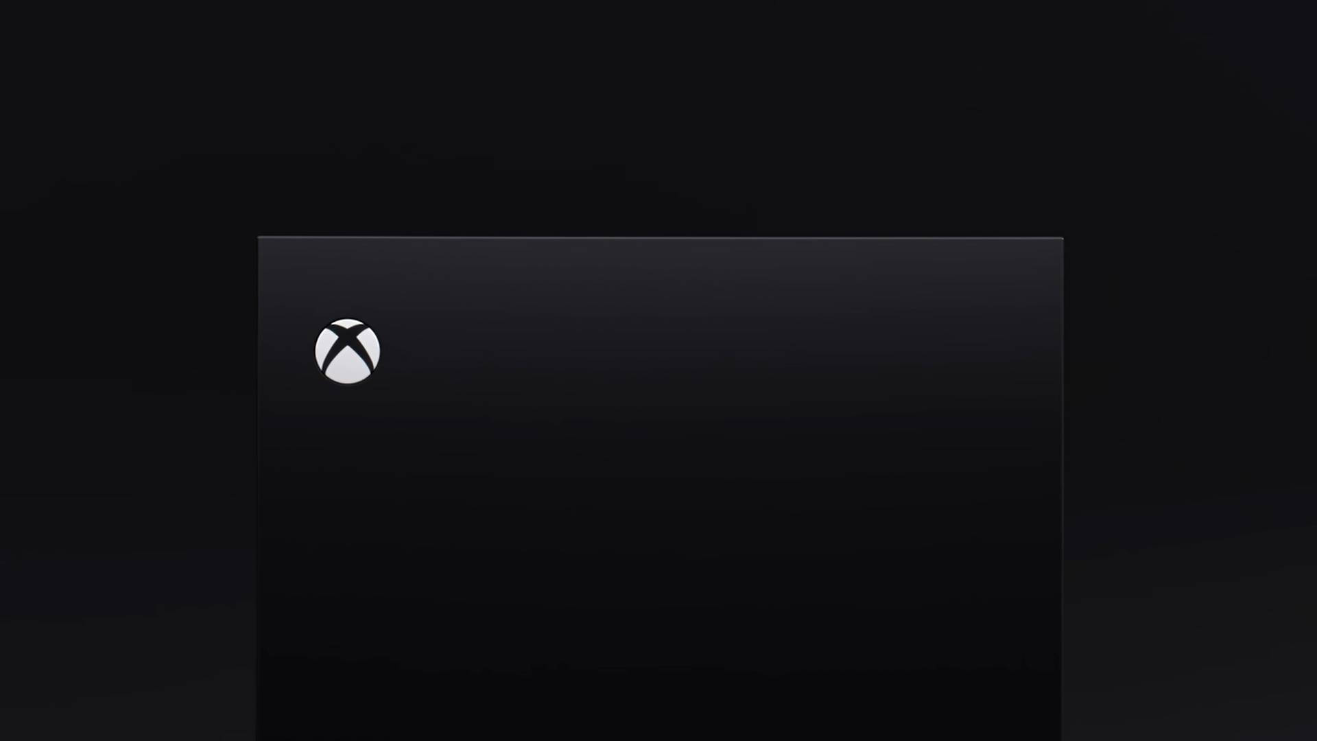 Xbox Series X, minimalist, black, Full HD Desktop Wallpaper