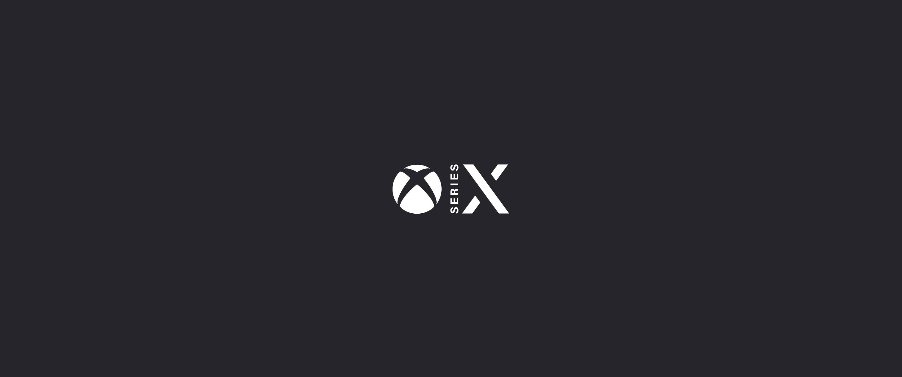 Xbox Series X, minimalist, dark grey, 2K Desktop Wallpaper