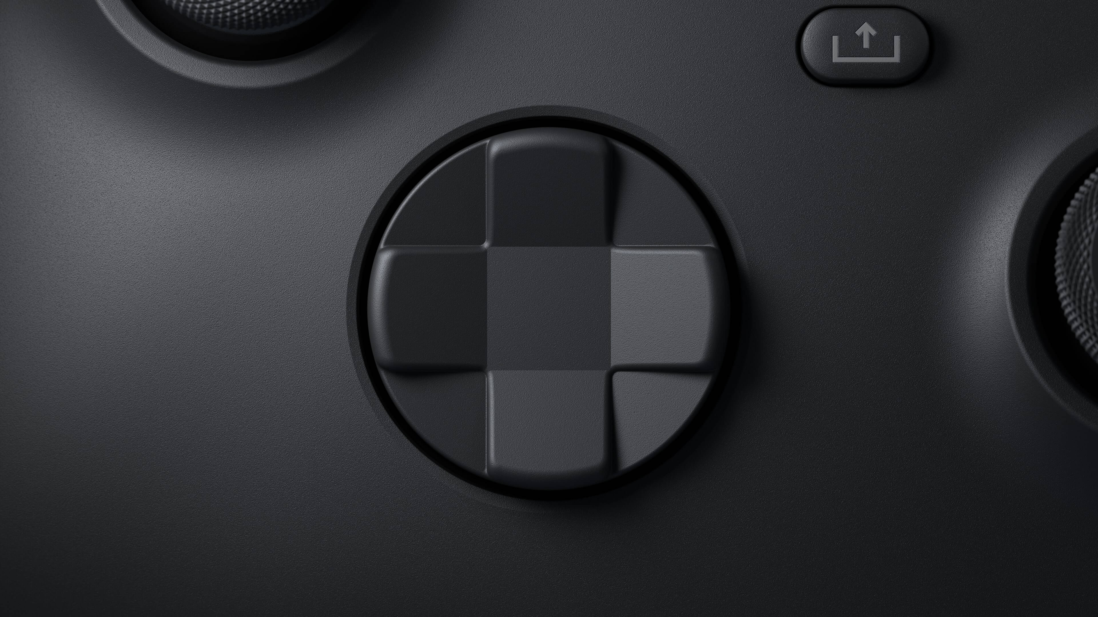 Xbox Series X, D-Pad, matte black, 4K Desktop Wallpaper