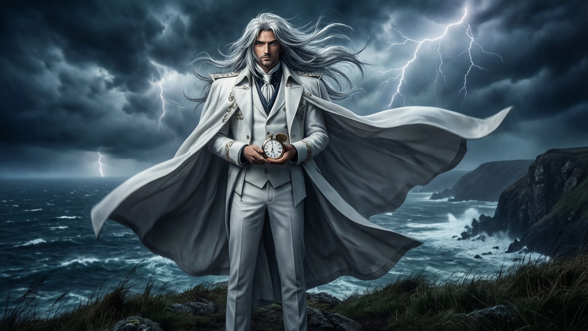 Xerxes Break, cliff, storm, Full HD Desktop Wallpaper