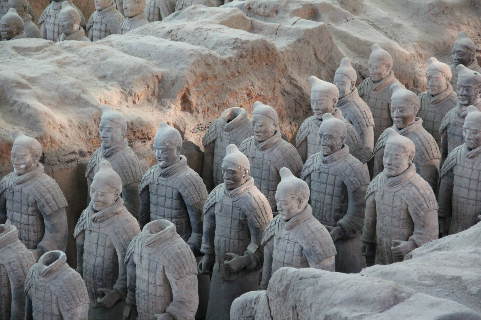 Xian, terracotta warriors, ancient terracotta warriors, HD Desktop Wallpaper