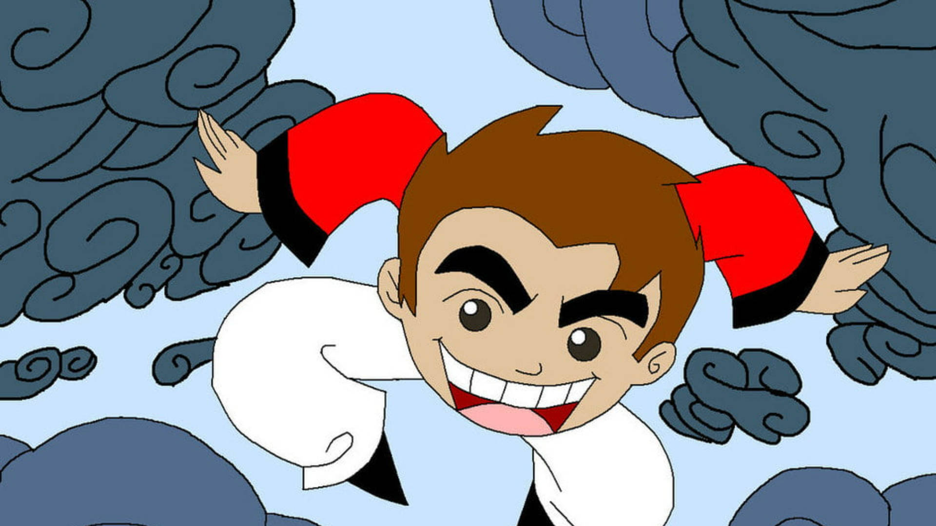 Xiaolin Showdown, chi energy, brown hair, Full HD Desktop Wallpaper