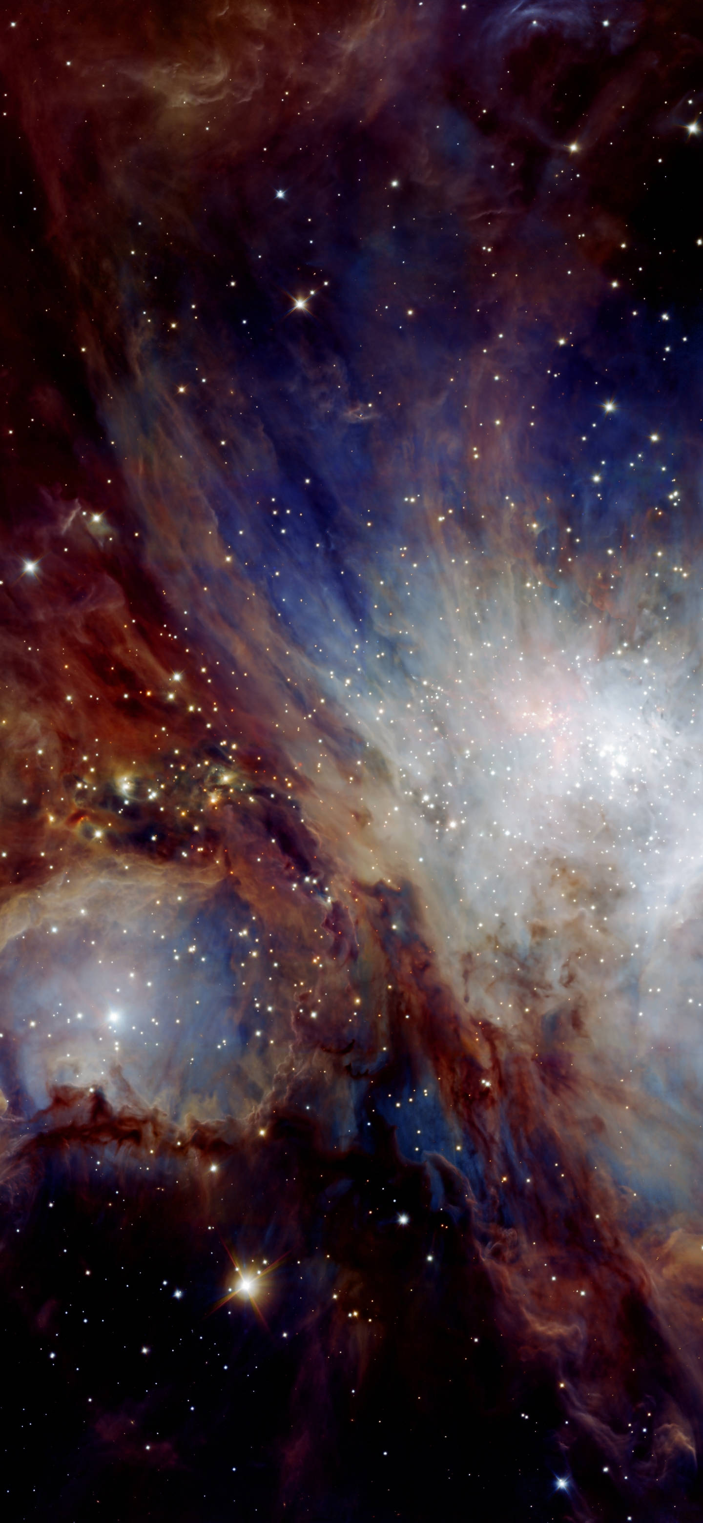 Xiaomi Redmi Note 9, Galaxy Art, cosmic nebula, 2K Phone Wallpaper