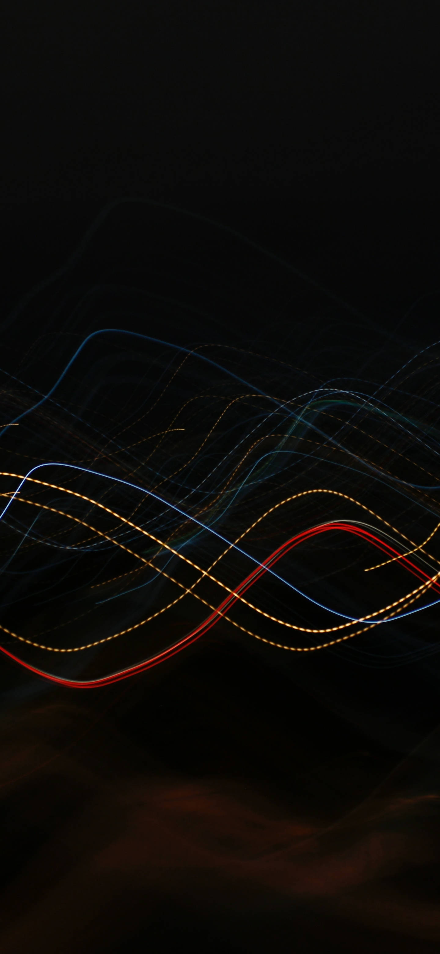 Xiaomi Redmi Note 9, red, blue, 2K Phone Wallpaper