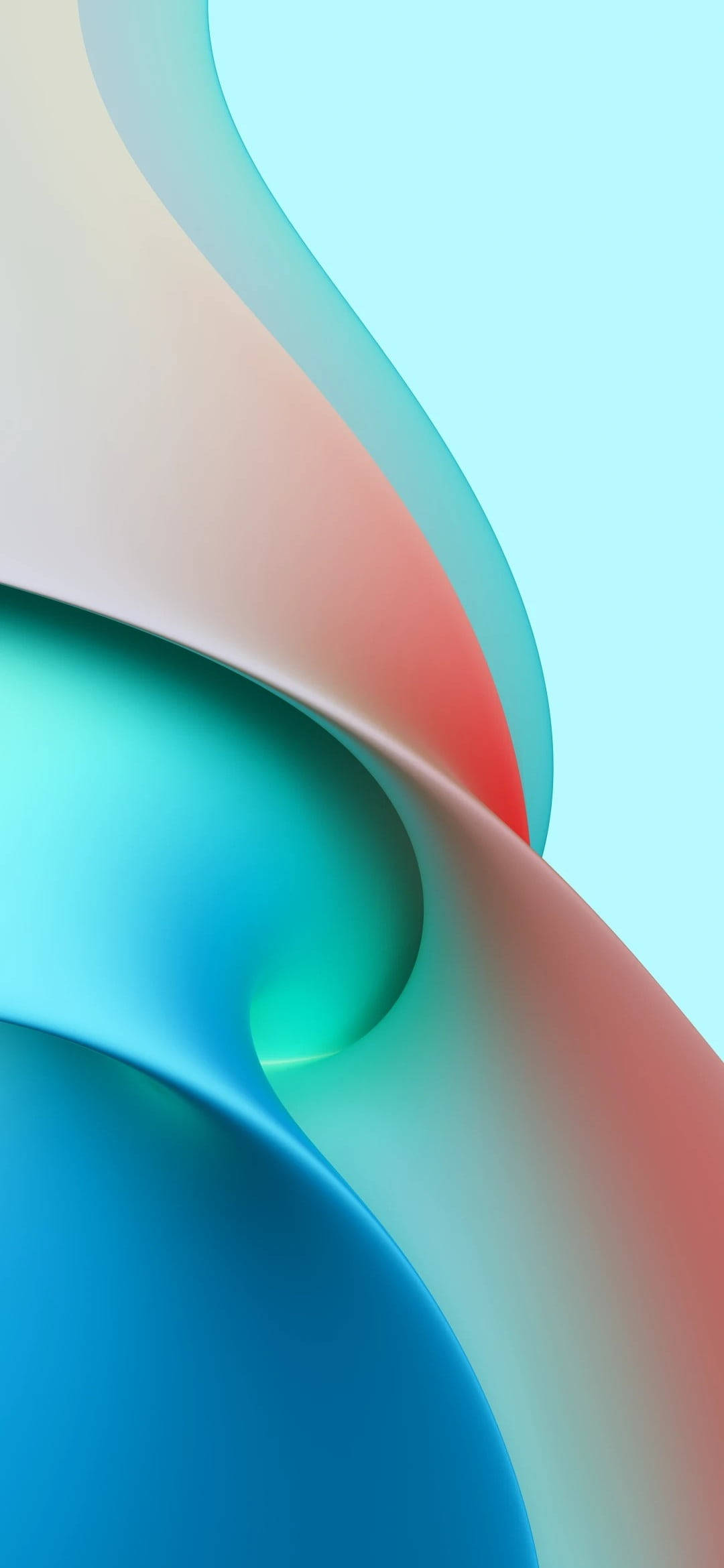 Xiaomi Redmi Note 9, blue green, coral, Full HD Phone Wallpaper