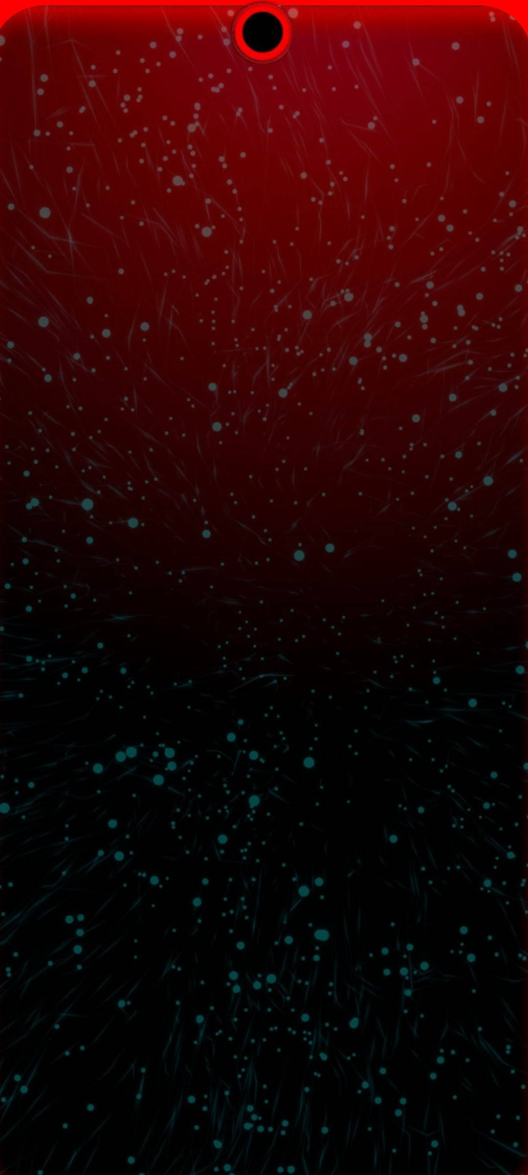 Redmi Note 9, red gradient, punch hole, Full HD Phone Wallpaper