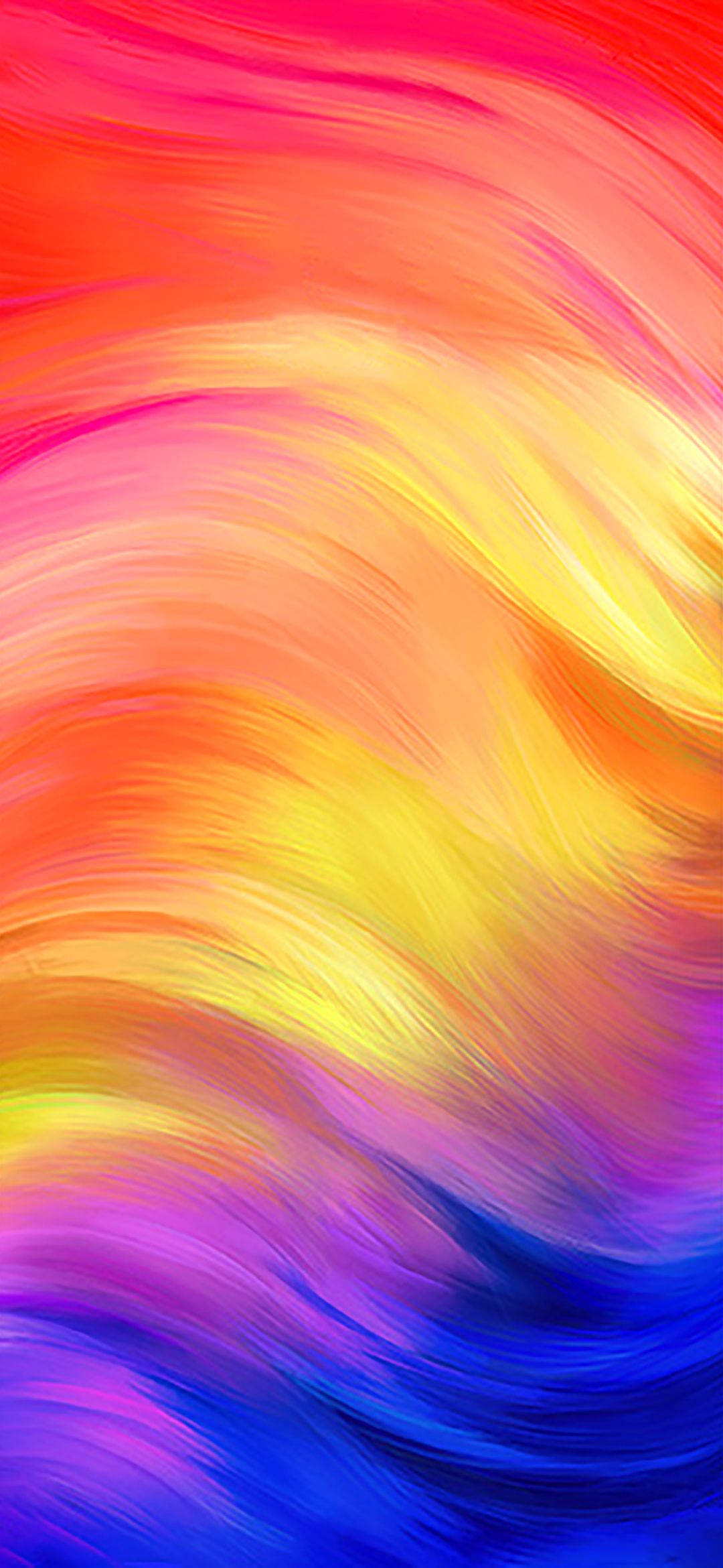 Xiaomi Redmi Note 9, pink, orange, Full HD Phone Wallpaper